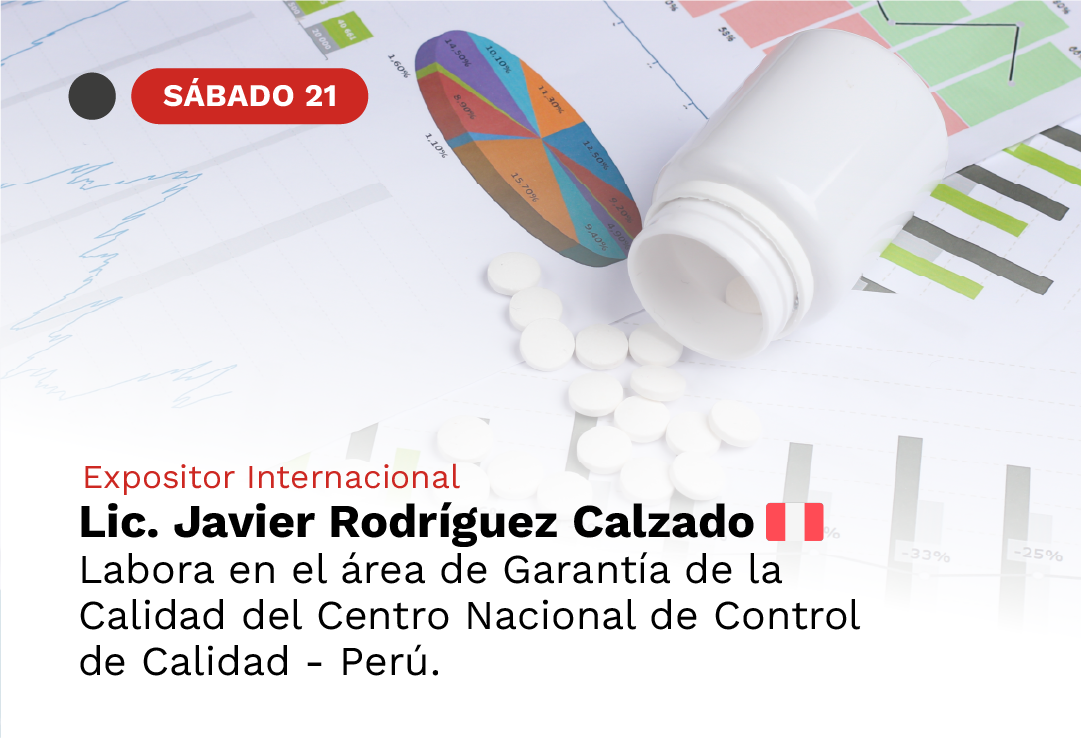 Conferencia Internacional - Análisis estadístico aplicado a estudios de estabilidad a largo plazo de medicamentos, conforme a la norma ICH Q1E